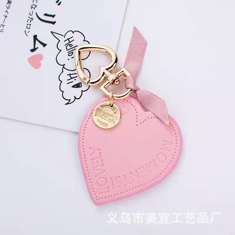 Keychains Leather Alloy Hearts MIC-ARui002