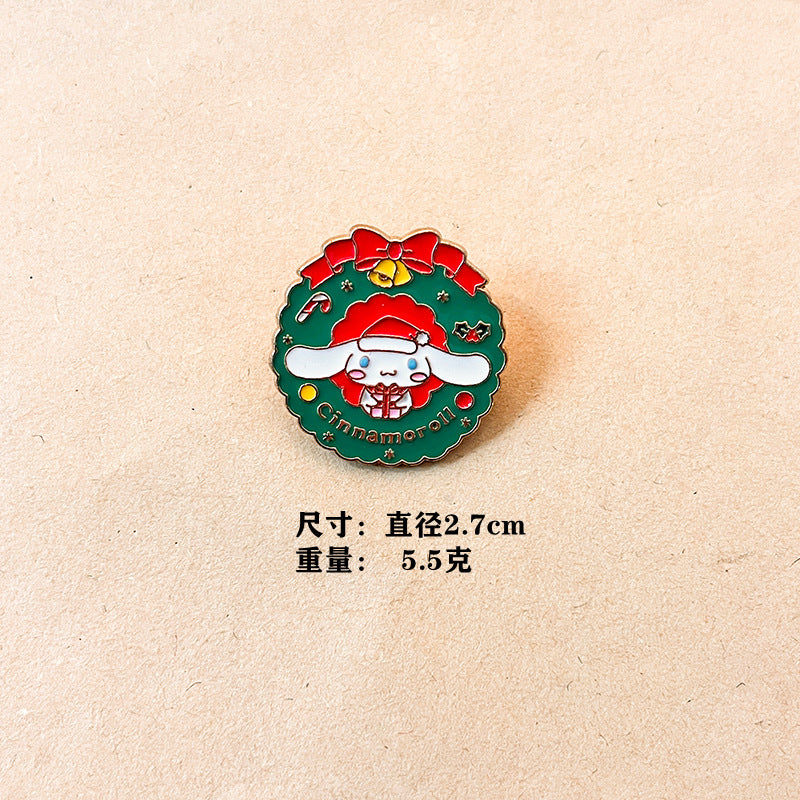 Alloy Christmas Kuromi brooch (Minimo de compra 2) MIC-DongQ021