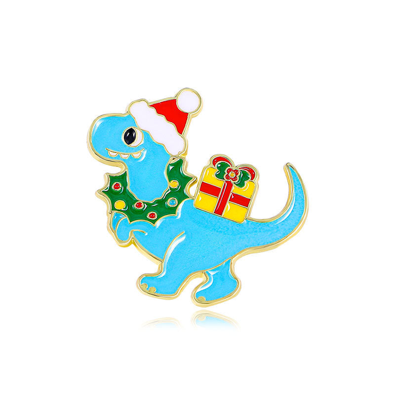 Alloy Christmas series cartoon brooch (Minimo de Compra 5) MYA-YiN016