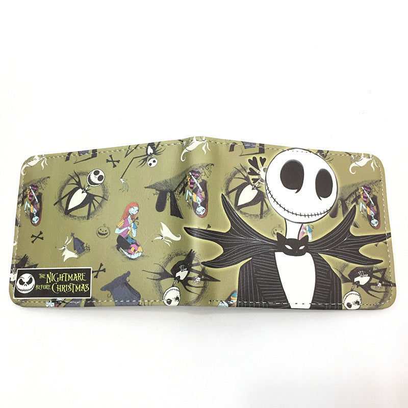 PU Scary Skull Wallet MYA-HaoJ004