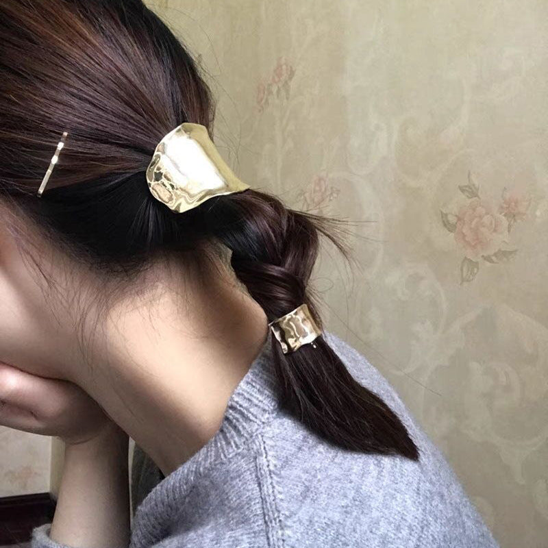 Alloy metal hair clip (Minimo de Compra 2) MIC-MiY002