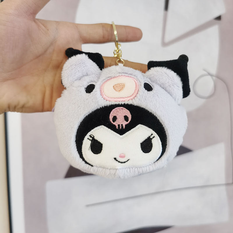 Plush cute cartoon keychain  (Minimo de compra 3) MYA-TuoY004