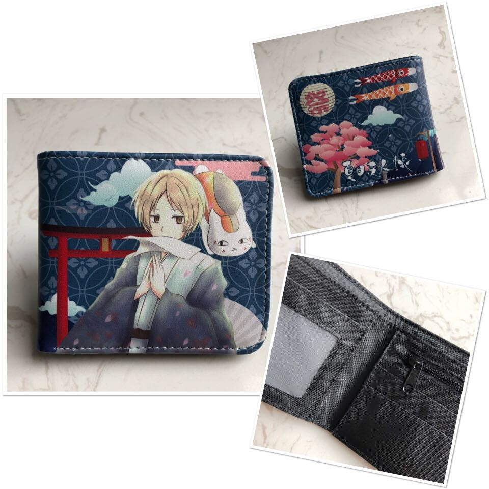 PU cartoon anime short zipper wallet MIC-ChangY006