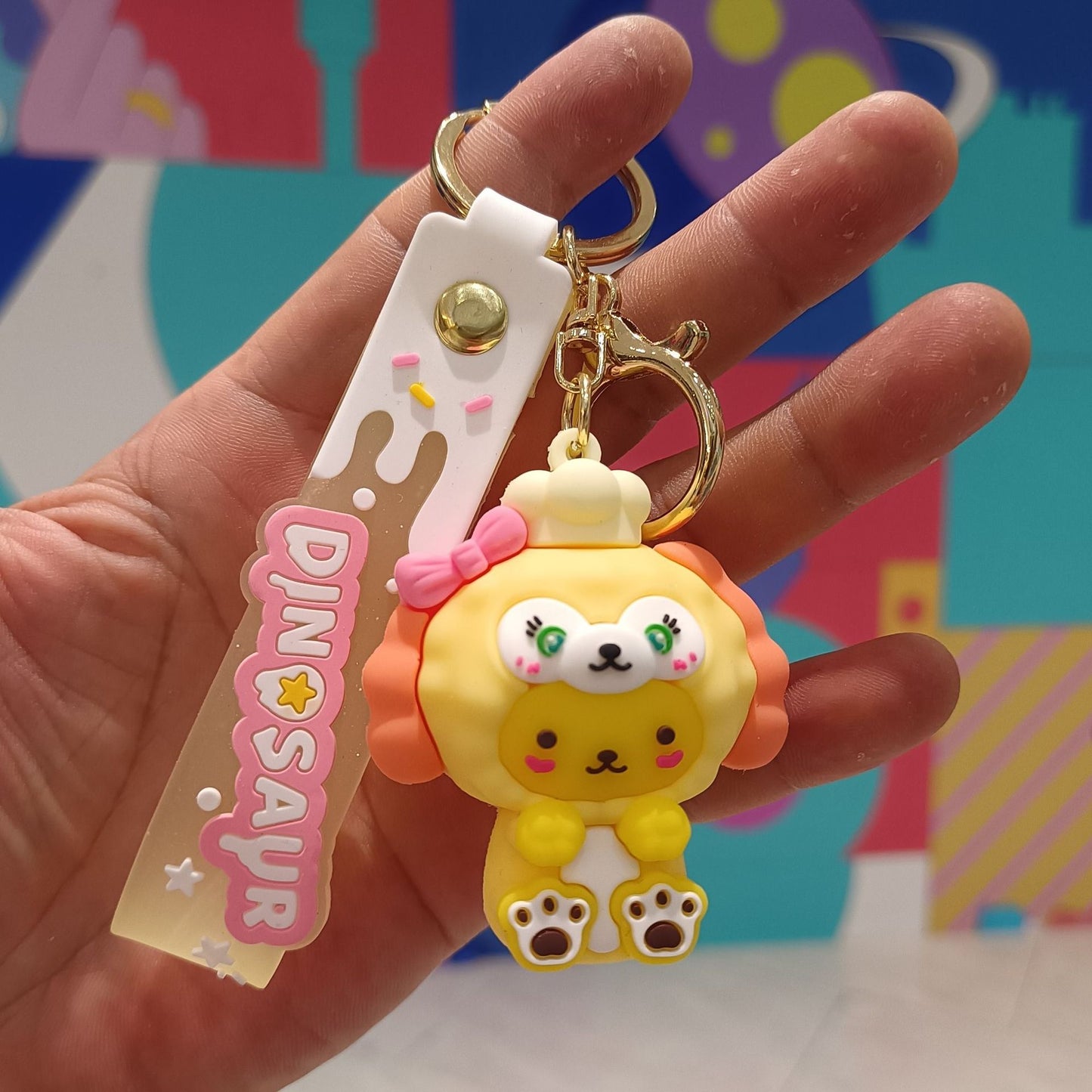 PVC New Cartoon Cute Keychain MYA-YiC011