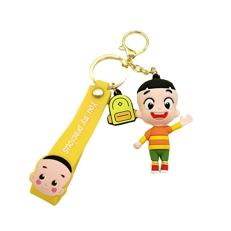 PVC cartoon animal keychain MIC-ZhiC003