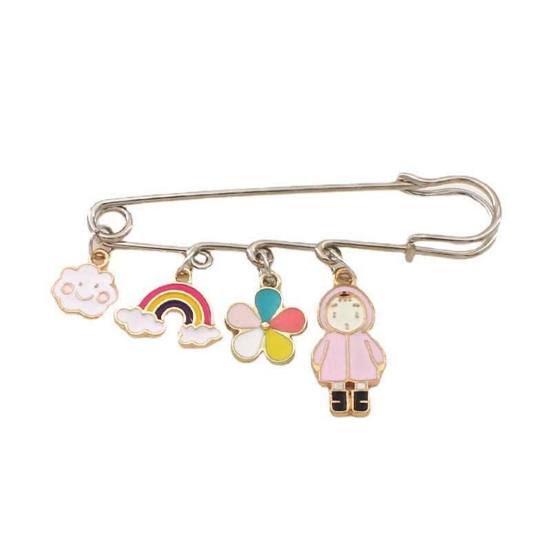 Alloy cartoon animal brooch (Minimo de compra 2) MIC-LiY006