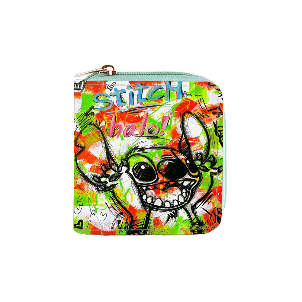 PU short cartoon zipper wallet (Minimo de compra 3) MYA-Dengx019