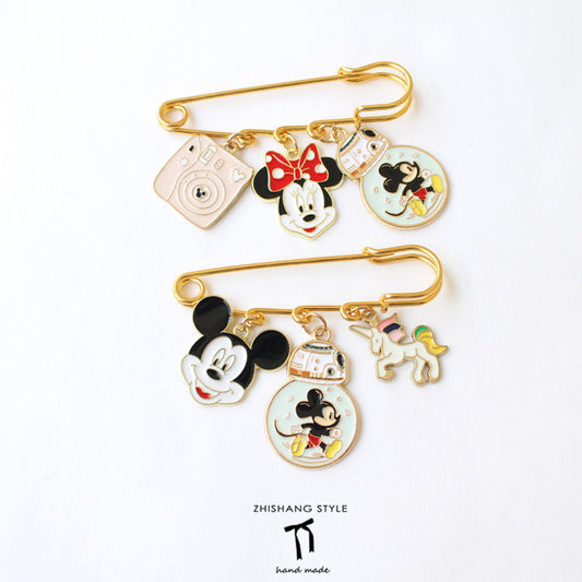 Alloy minimalist accessory personalized brooch (Minimo de Compra 2) MIC-ShangS018