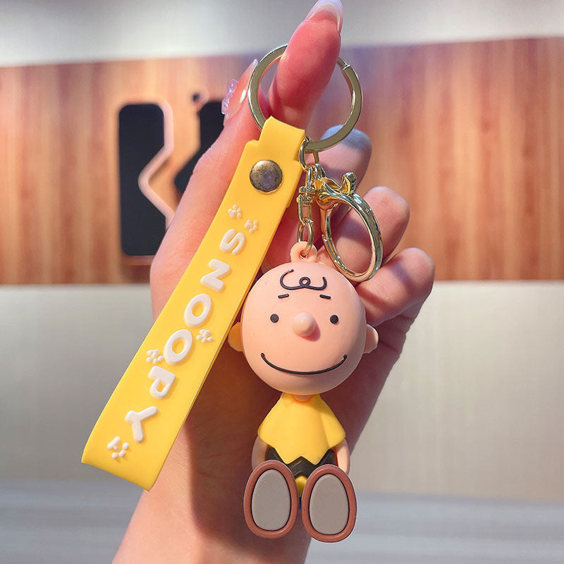 PVC cartoon doll keychain MIC-JinG023