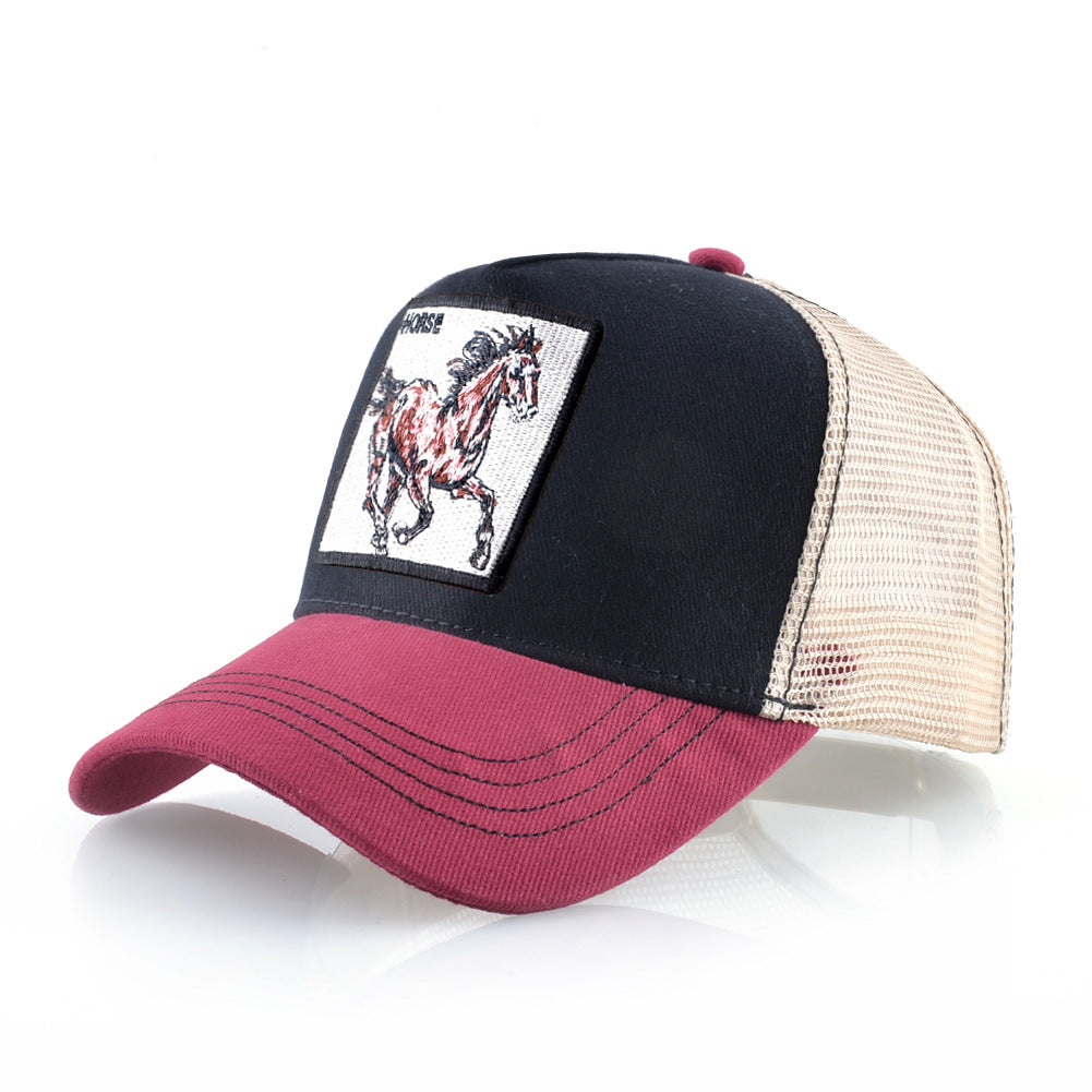 Nylon embroidered animal Baseball cap MYA-DSM018