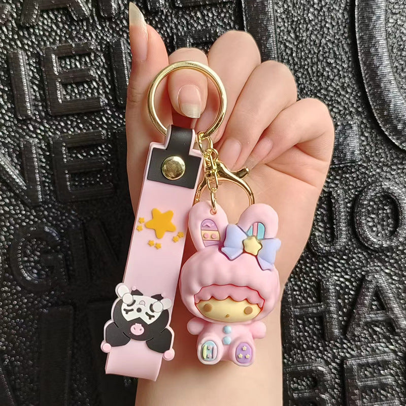 PVC creative cartoon cute keychain MIC-FeiR007