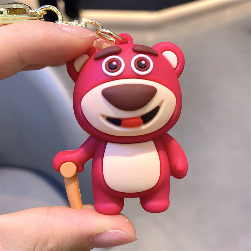 PVC cute cartoon keychain (Minimo de Compra 3) MIC-LangD007