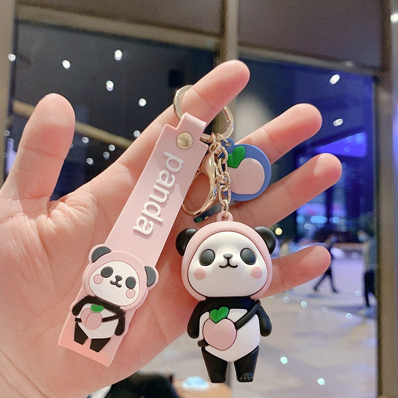 keychain Cute silicone doll pendant doll keychainMIC-JuJi001