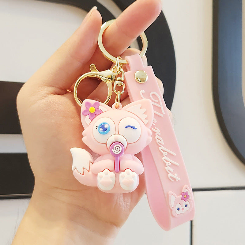 PVC New Cartoon Drip Glue Keychain MIC-ZhuoJ009