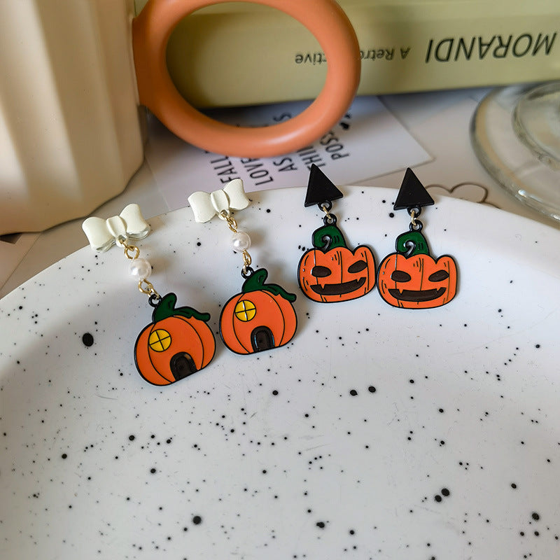 Acrylic Funny Halloween Earrings MYA-JiuY043