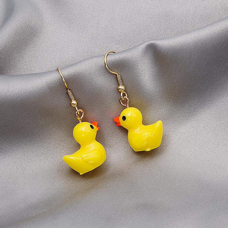 Alloy animal fried egg earrings MIC-MDD007