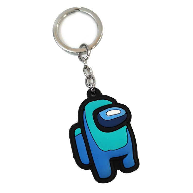 PVC Silicone Jewelry Game Series Keychain MIC-QLP023