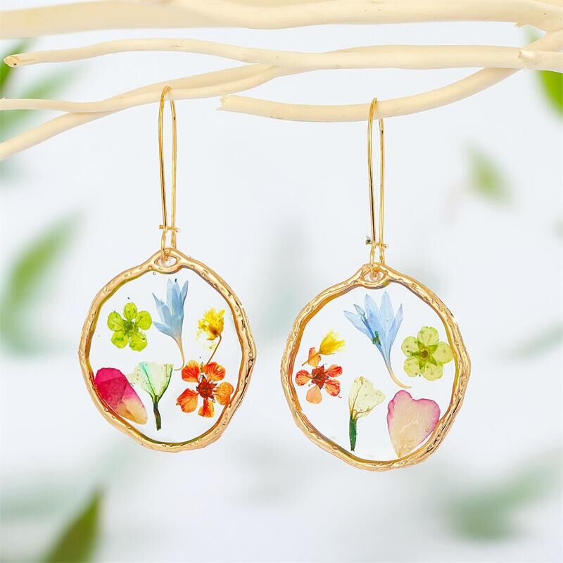 Alloy dried mushroom earrings MYA-ZhongY004