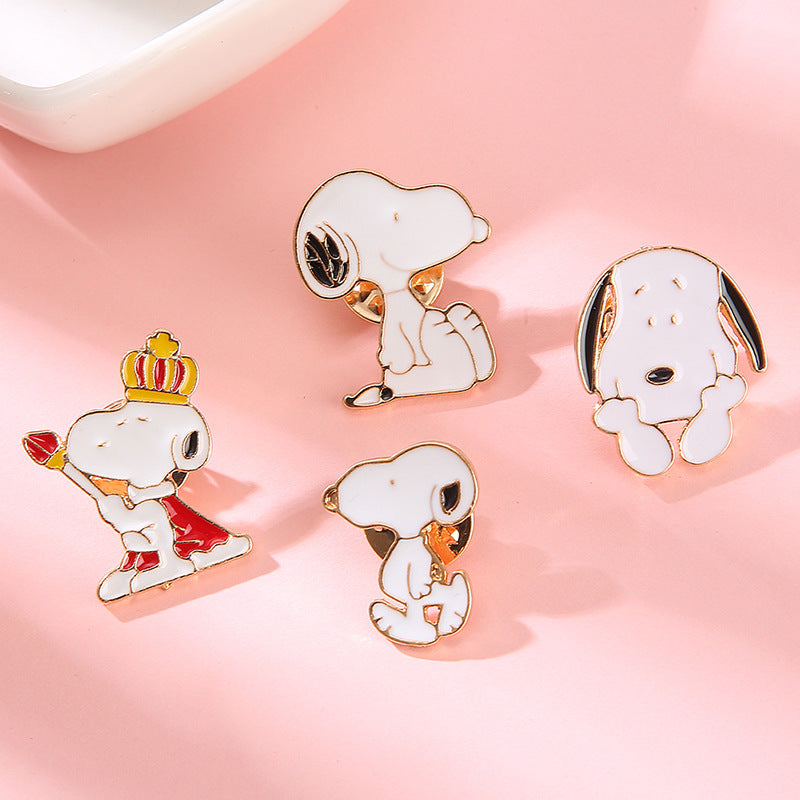 Alloy cute cartoon anime brooch MIC-QiSen015