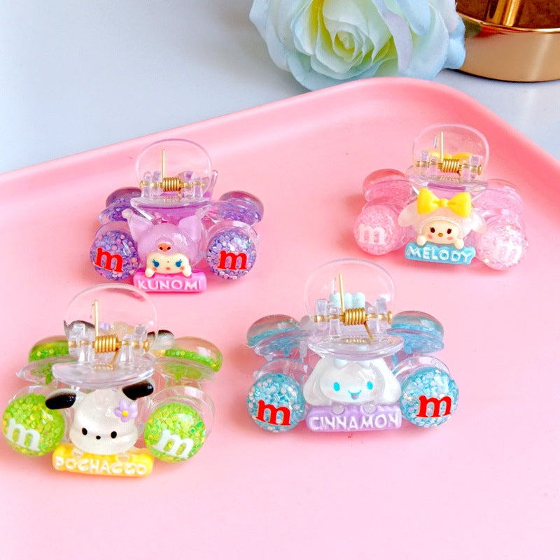 Resin cartoon cute hair clip (Minimo de compra 12) MIC-ZiZ013