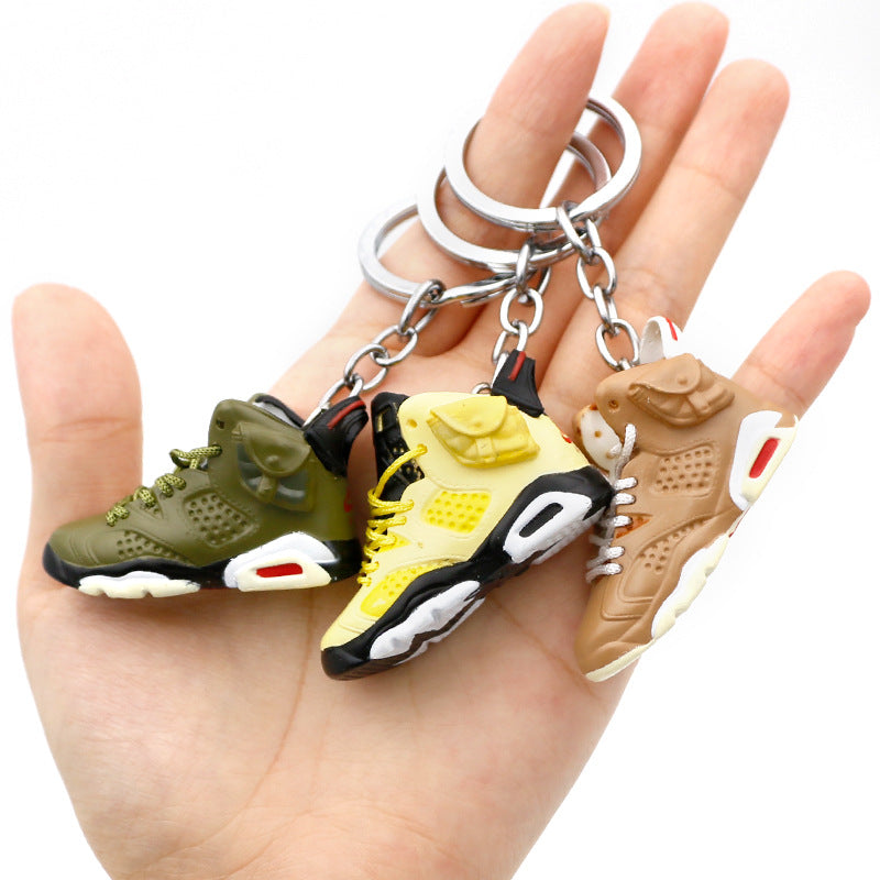 keychain 3D three-dimensional sneakers toy jewelry pendant (F) MIC-QLP032