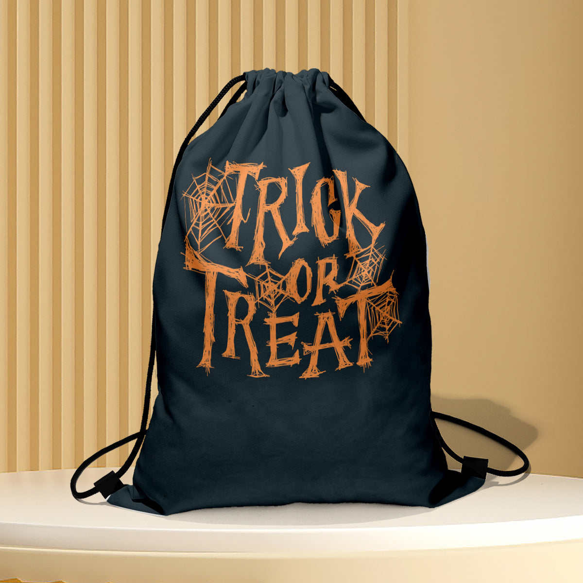 Polyester Halloween drawstring backpack (Minimo de Compra 2) MIC-QB003