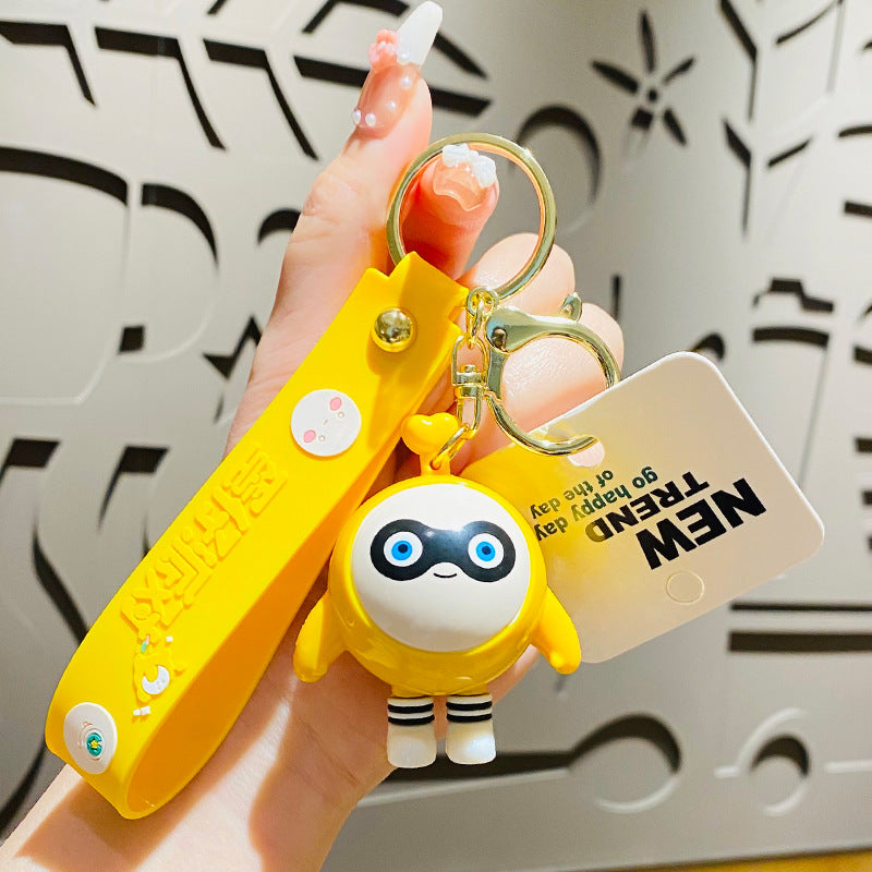 PVC Cute Egg Party Hand Keychain MIC-HongL009