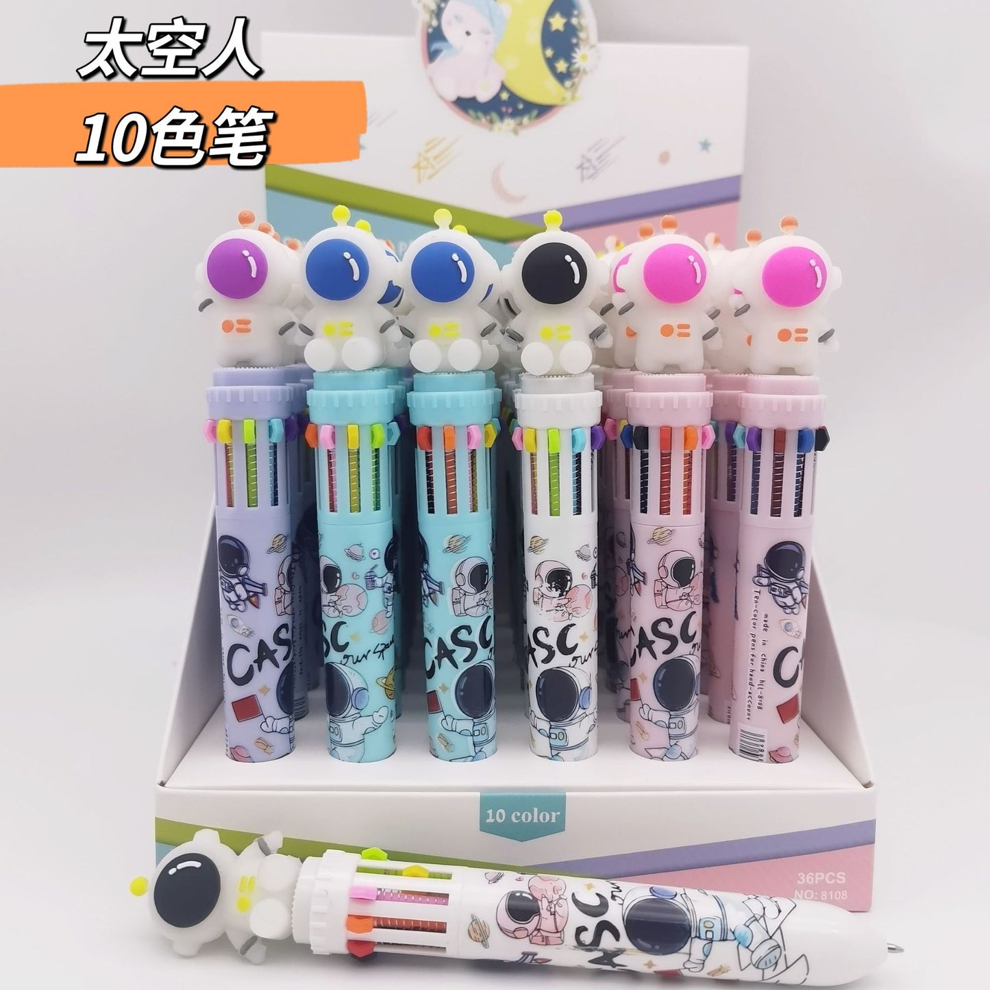 Acrylic lovely doll neutral pen 36PCS MIC-HongL010