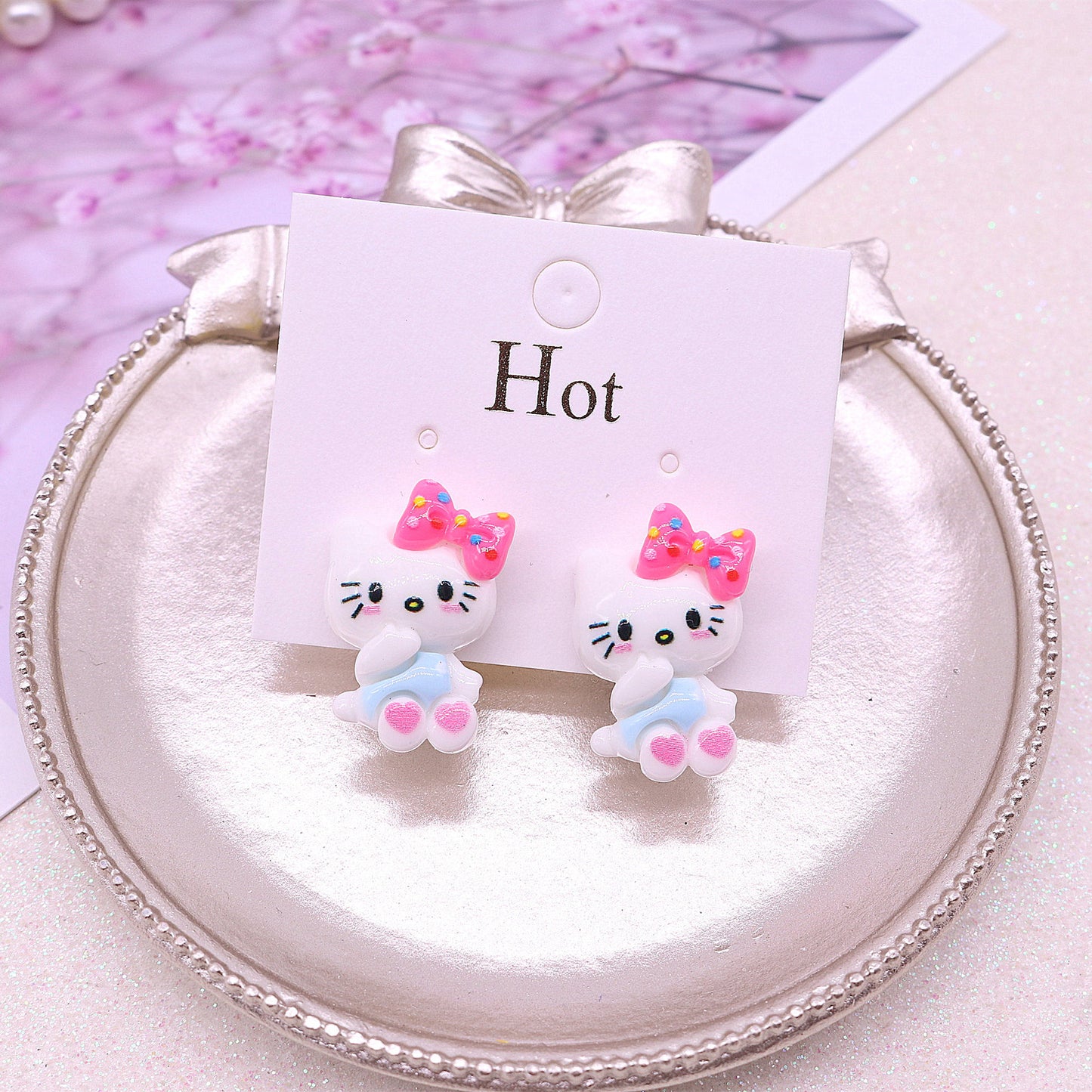 Resin cartoon cat ear clip (Mimimo de compra 2) MIC-MuM020