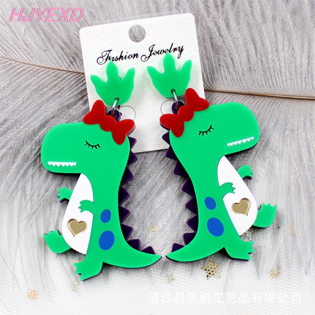 Acrylic Cute Dinosaur Egg Earrings (Minimo de compra 5) MYA-XiaoY021