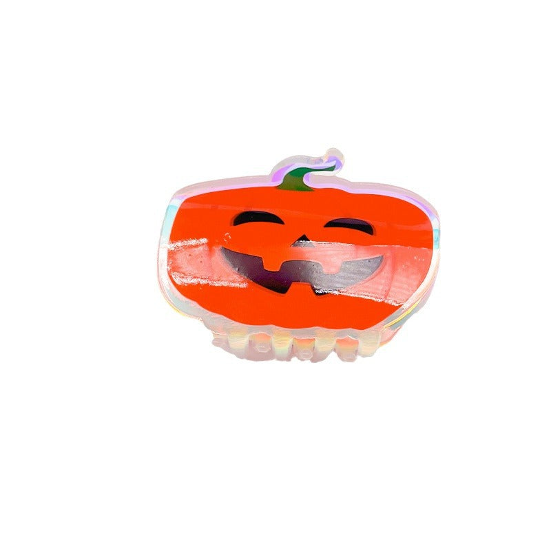 Plastic Halloween Ghost Hair Clip (Minimo de Compra 10) MIC-HangX003