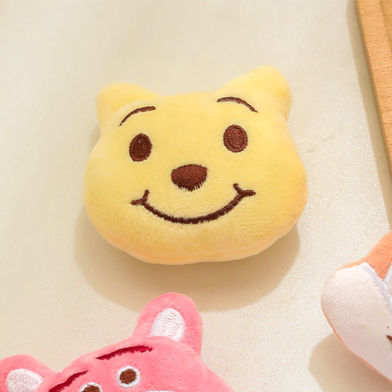 Plush cartoon cute brooch MIC-ZhanY010