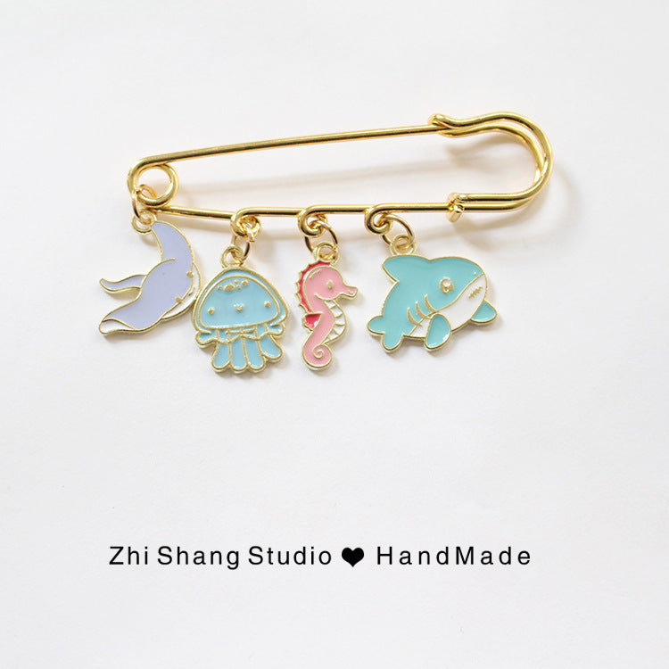 Alloy marine life brooch (Minimo de Compra 2) MIC-ShangS013