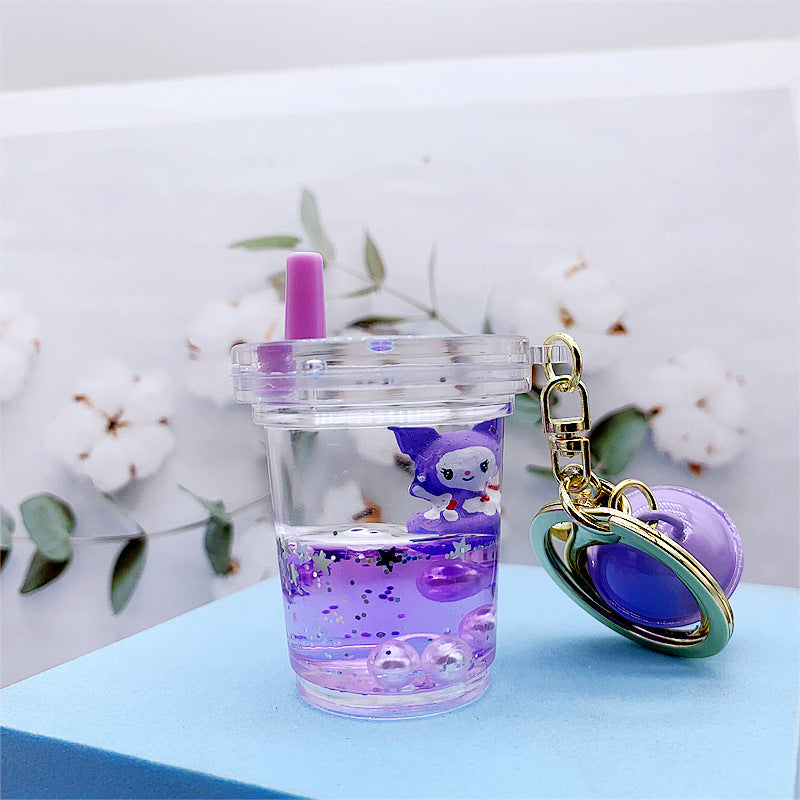 Keychains Acrylic Doll Baby Pendant Drift Bottle MOQ≥2 DMF021