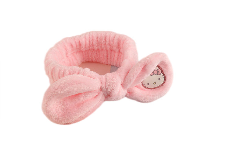 Plush cute cartoon hairband (Minimo de compra 10)  MYA-LangK002