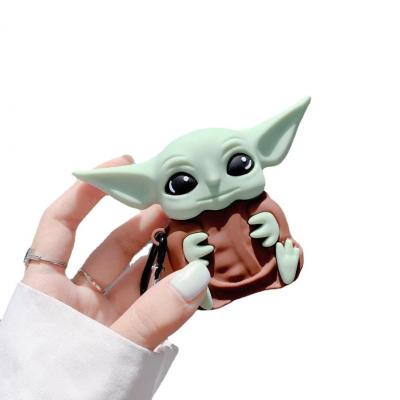 Silicone Yoda Elephant Earphone Cover (Minimo de compra 2) MIC-JLF002