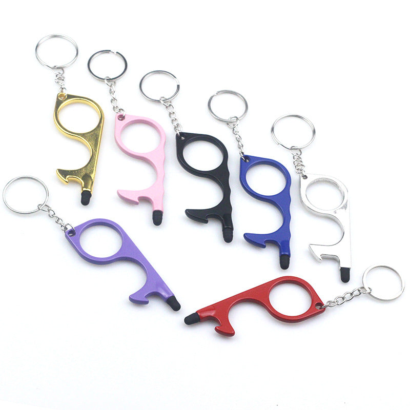 Keychain Metal Multifunctional Door Opener MOQ≥2 ChaoH044