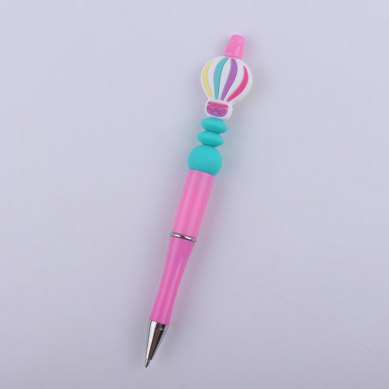 Creative Handmade Silicone Hot Air Balloon DIY Bead Pen GuangTian001