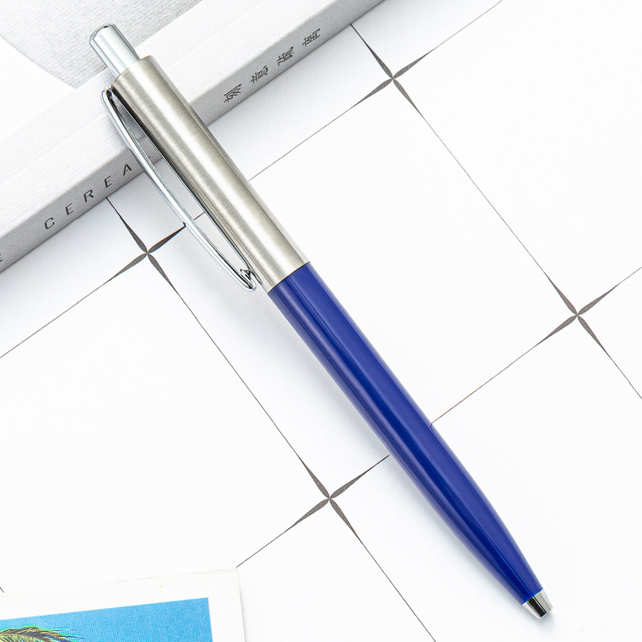 aluminum rod pressing metal ballpoint pen ZhenK003