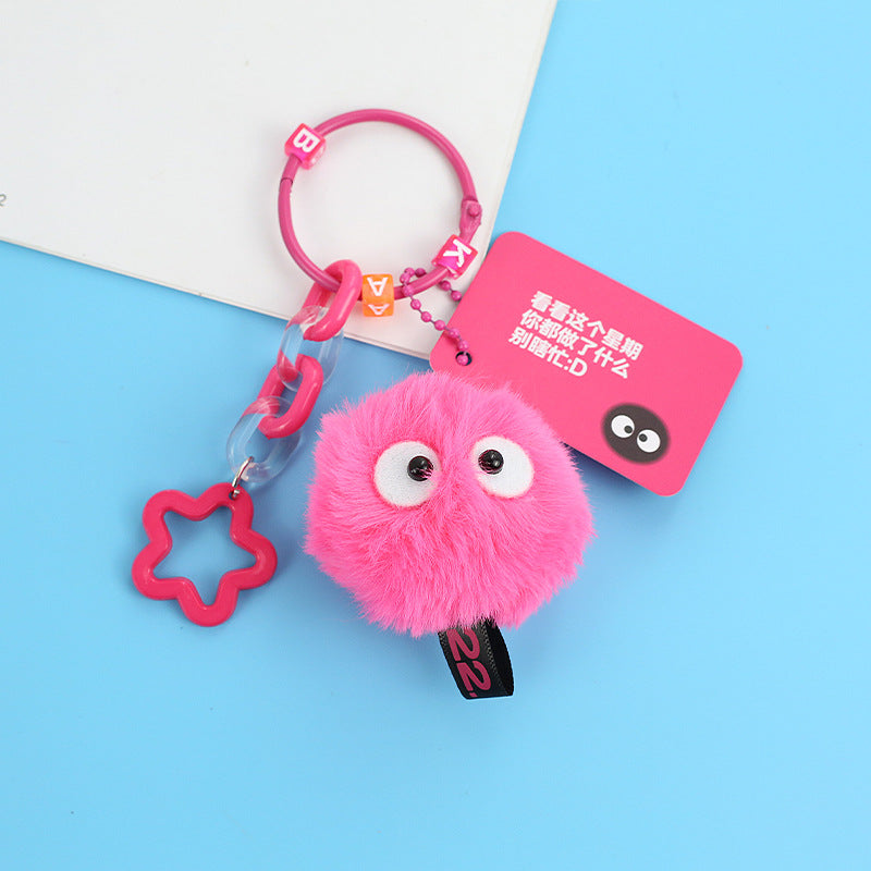 plastic plush doll keychain Shum004