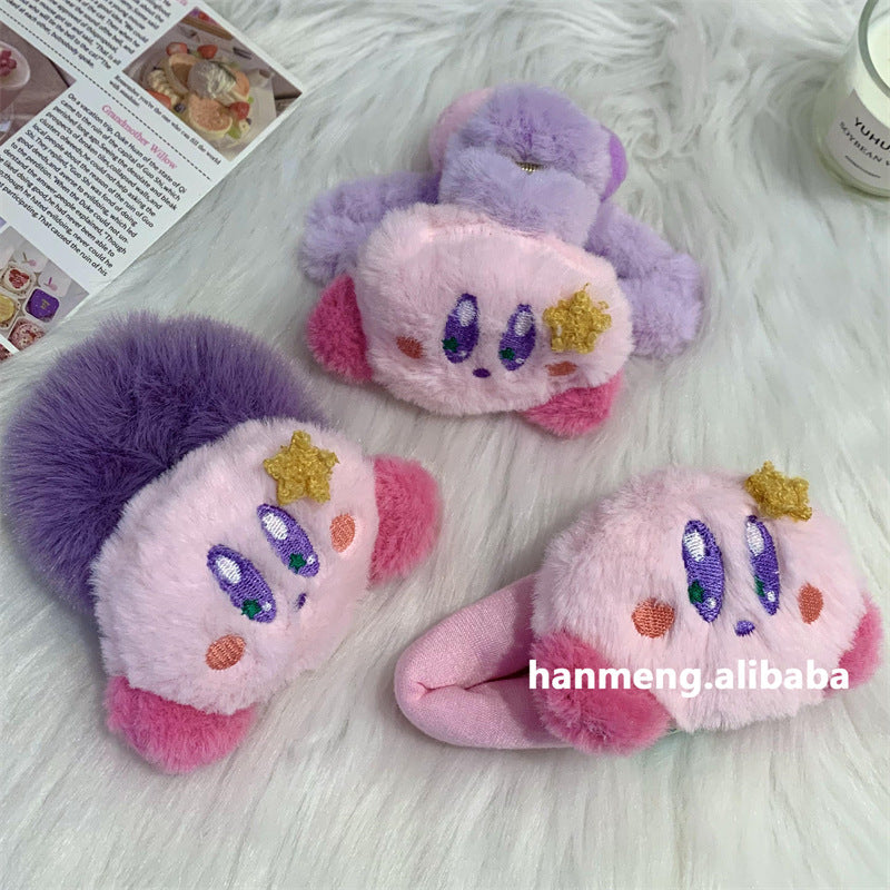 Plush Cartoon Star Kabi Hair Clip MYA-HangM005