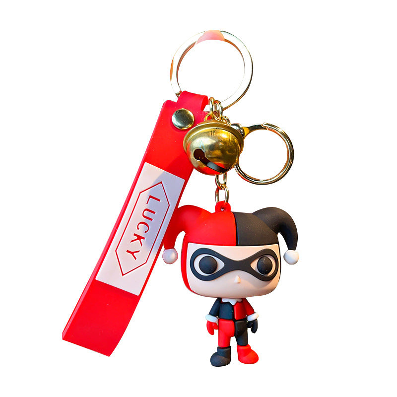 PVC cartoon clown keychain MIC-MLZ027