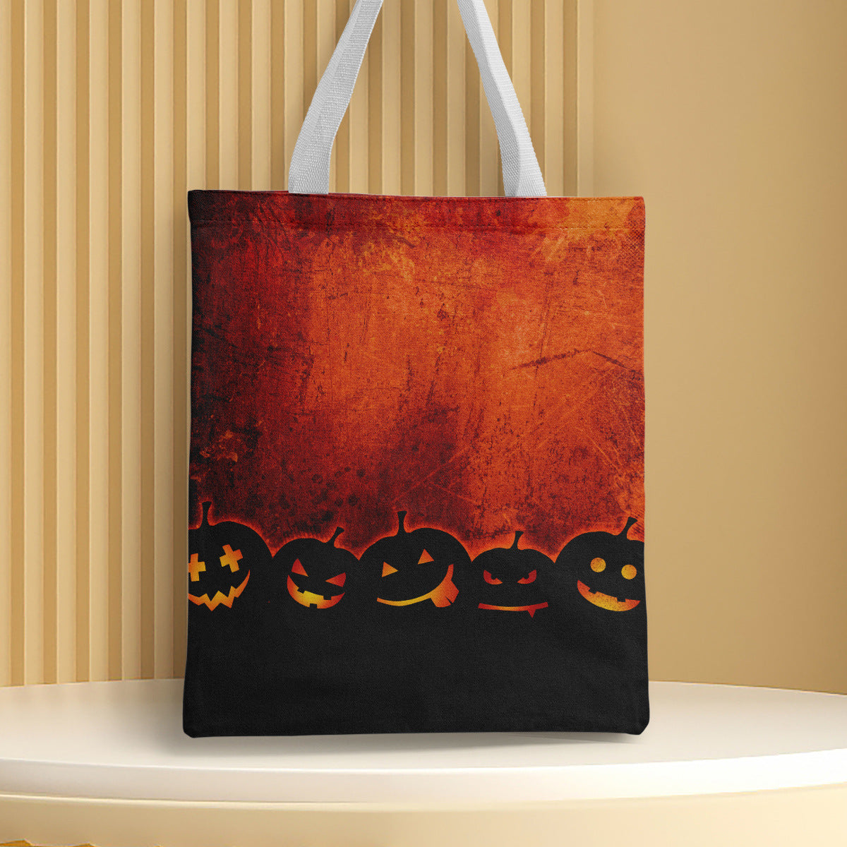 Polyester Halloween canvas shoulder bag (Minimo de Compra 2) MYA-QB007