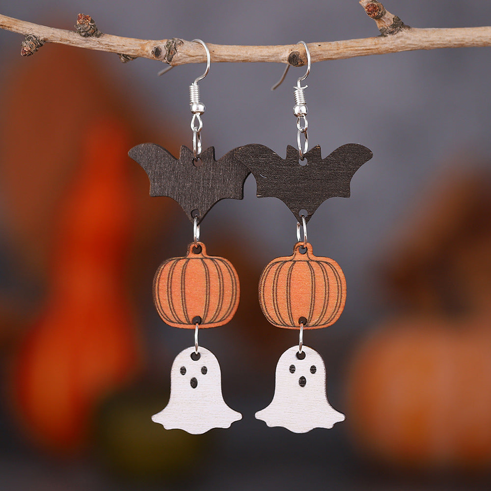 Acrylic New Halloween Collection Earrings (Minimo de Compra 2) MYA-ChuL009