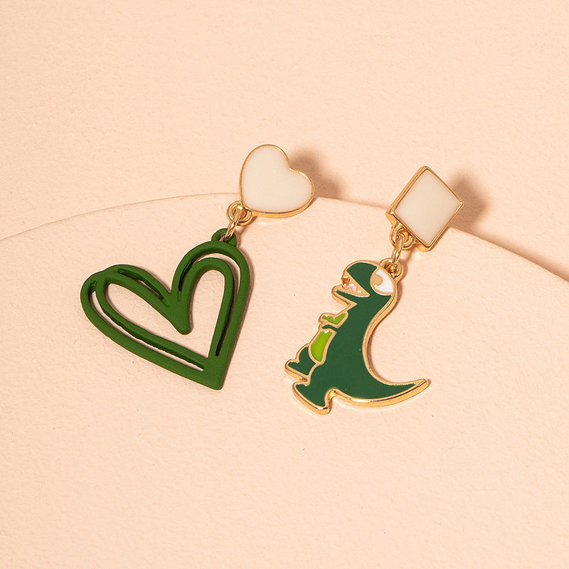 Acrylic Dinosaur Earrings MIC-HLM023