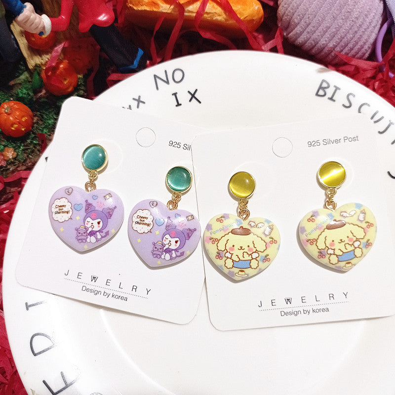 Alloy cartoon cute earrings MIC-XingJ076