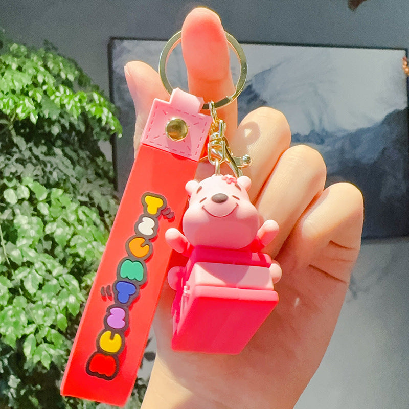 PVC cartoon cute keychain  MYA-JinG056