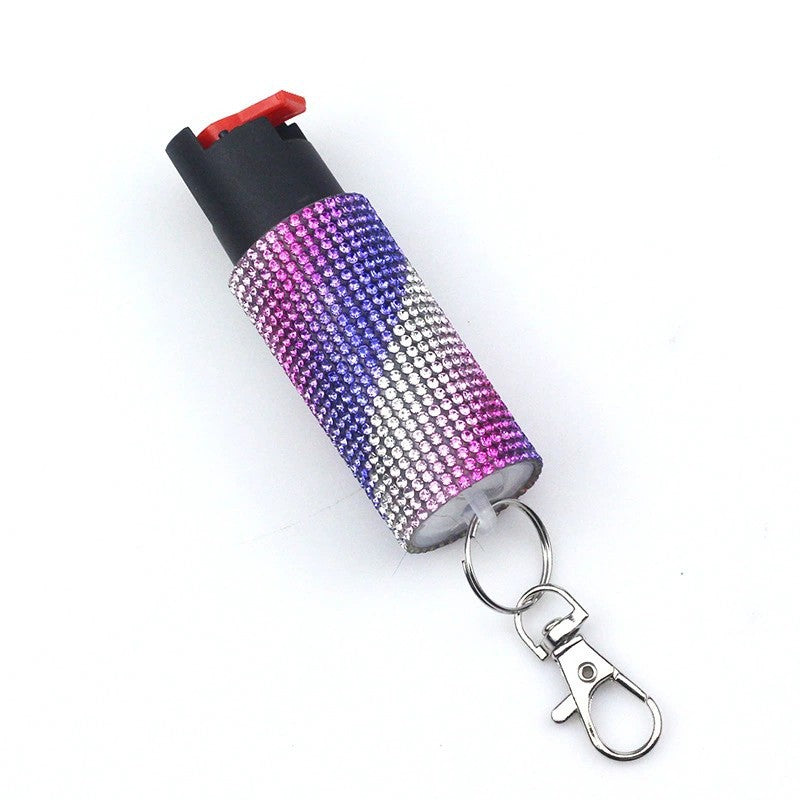 alloy PU anti wolf keychain CanW014