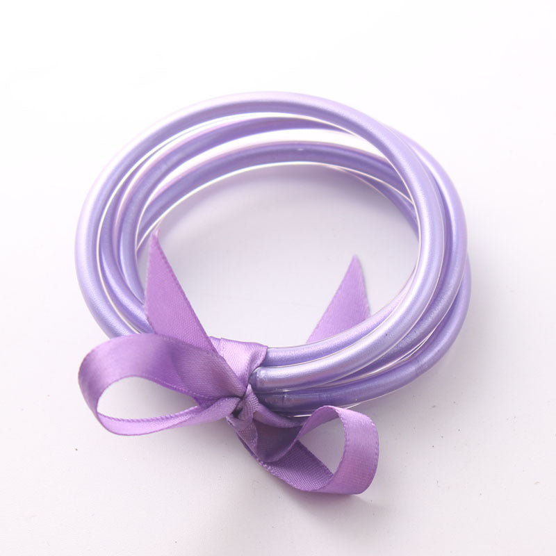 PVC silicone rice bead series bracelet (Minimo de Compra 2) MIC-HuiF005