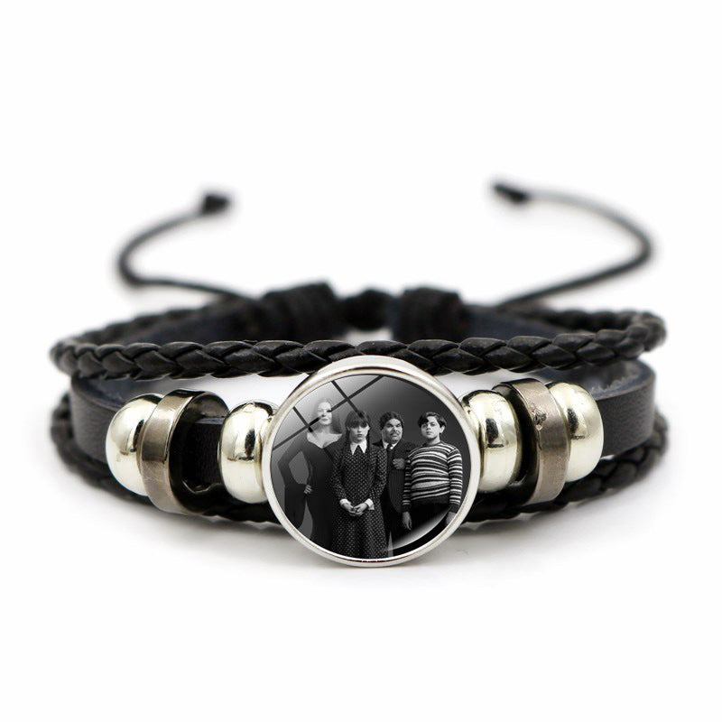 alloy vintage leather bracelets MIC-BT-JiaY007